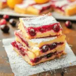 Cranberry Lemon Bars