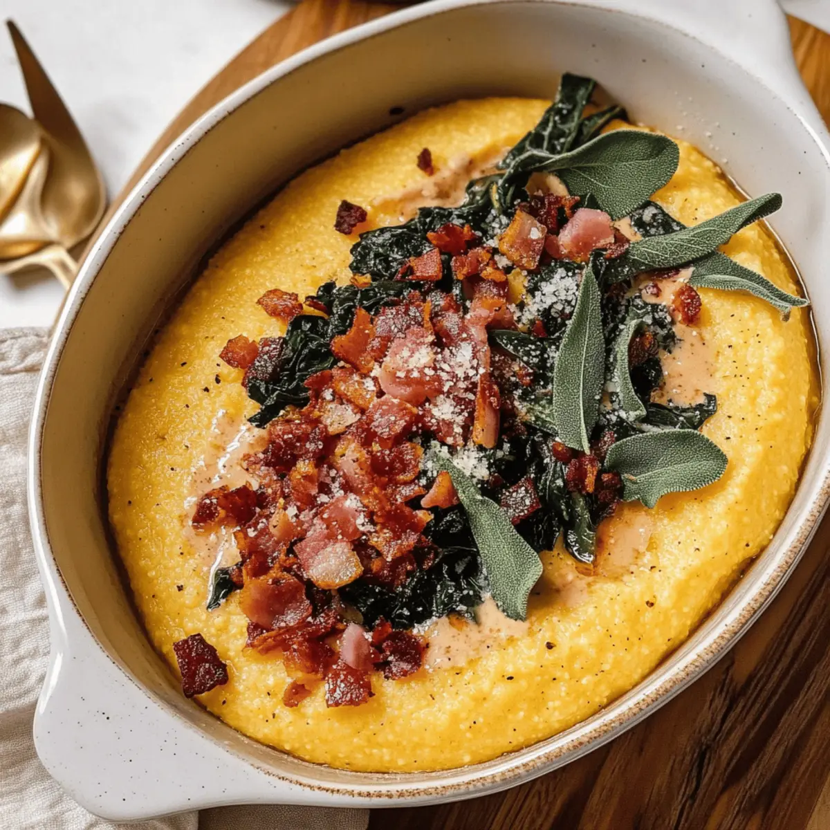 Creamy Pumpkin Polenta