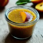 Peach Honey Dijon Balsamic Vinaigrette