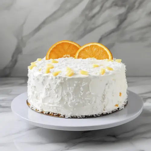 Tropical Sunset Cake