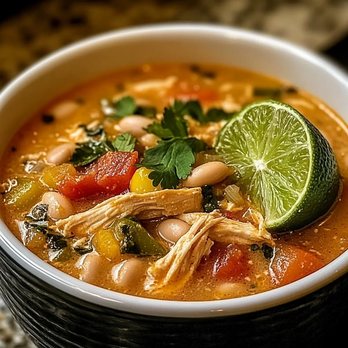Cajun White Chicken Chili