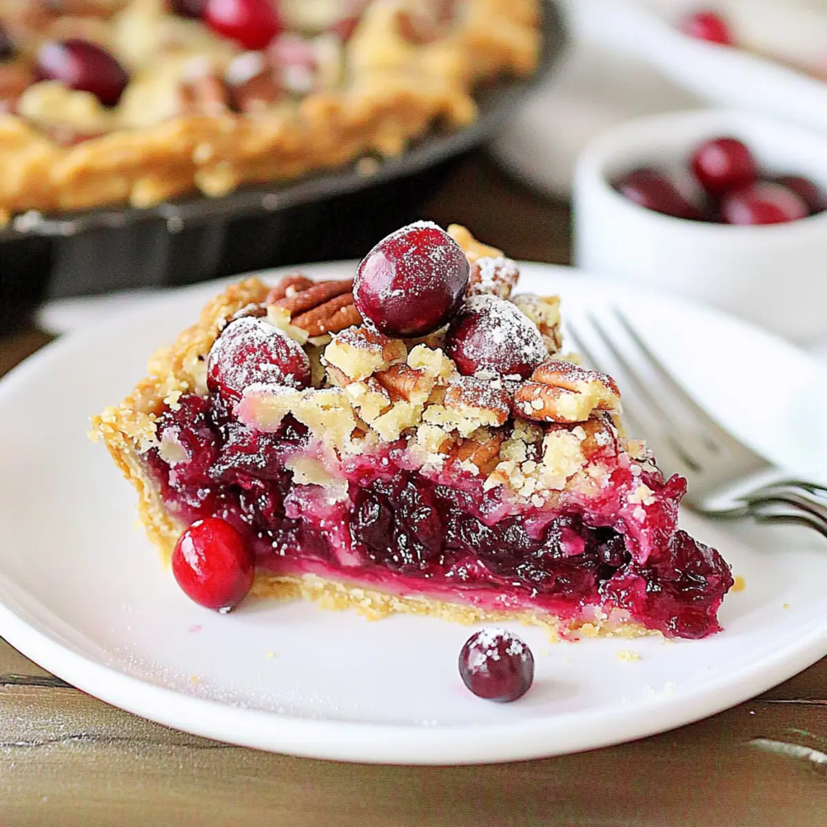 Nantucket Holiday Cranberry Pie