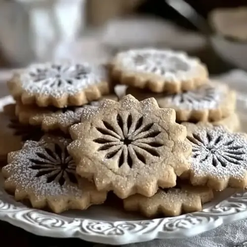 Espresso Shortbread Cookies