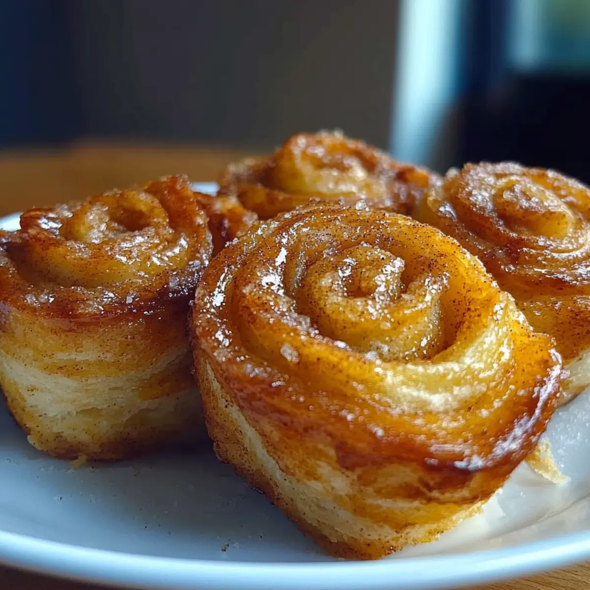 Air Fryer Cinnamon Sugar Tortilla Rolls