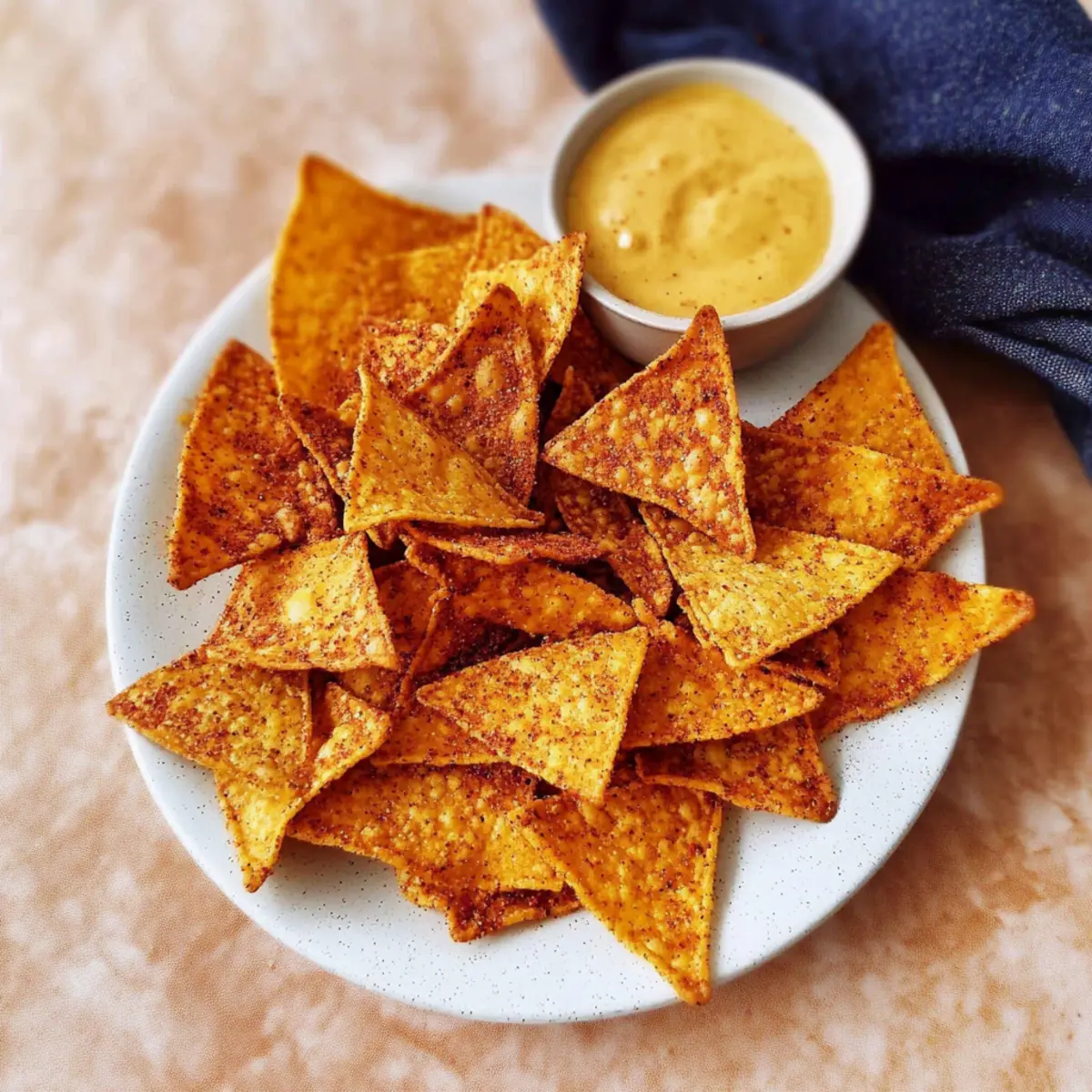Homemade Doritos (Tortilla Chips)