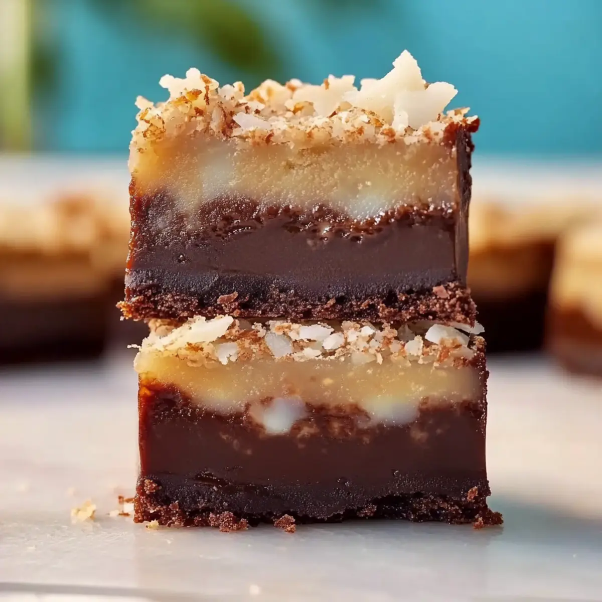 German Chocolate with Coconut & Walnuts