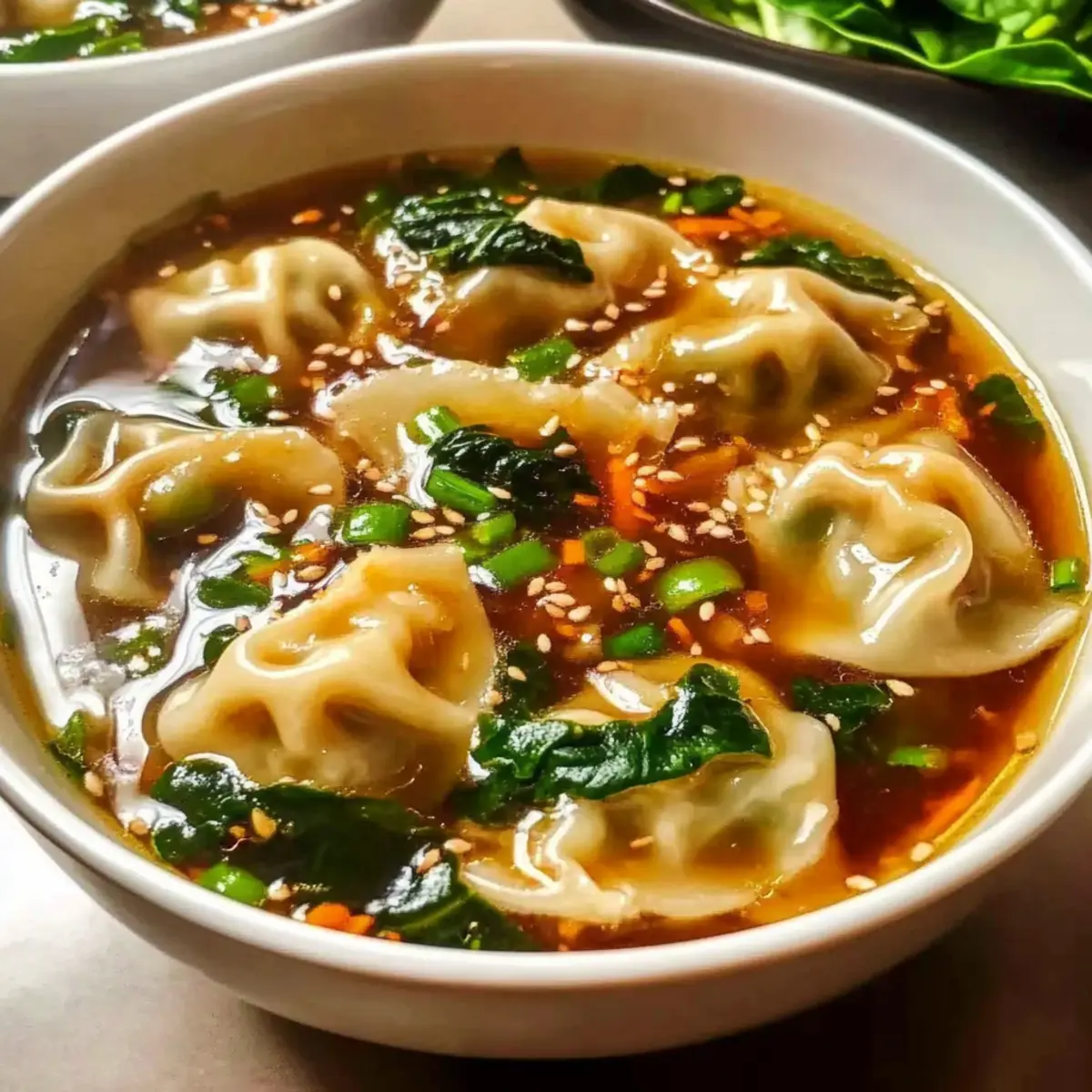 Homemade Wonton Soup