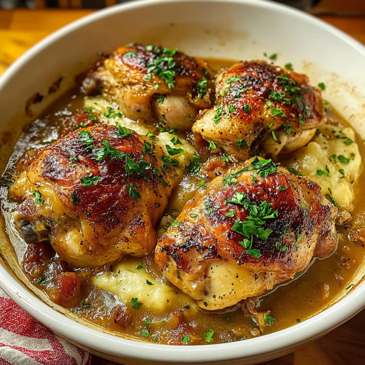 Southern Smothered Chicken