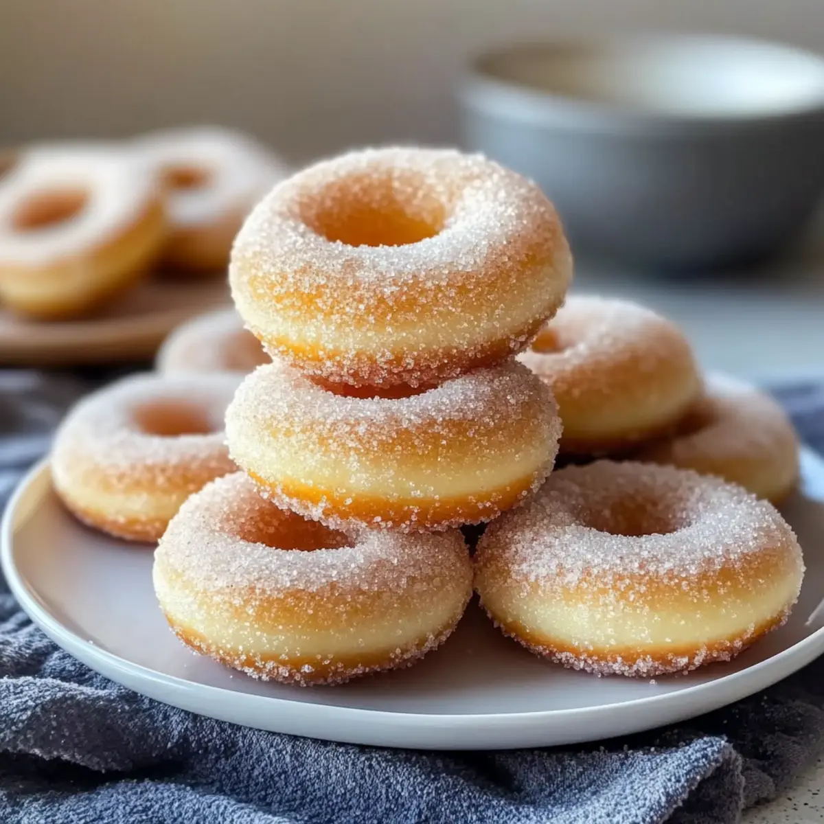 Homemade Sugar Donuts