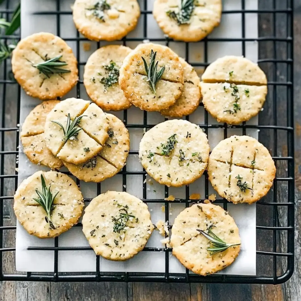 Savory Herb Shortbread