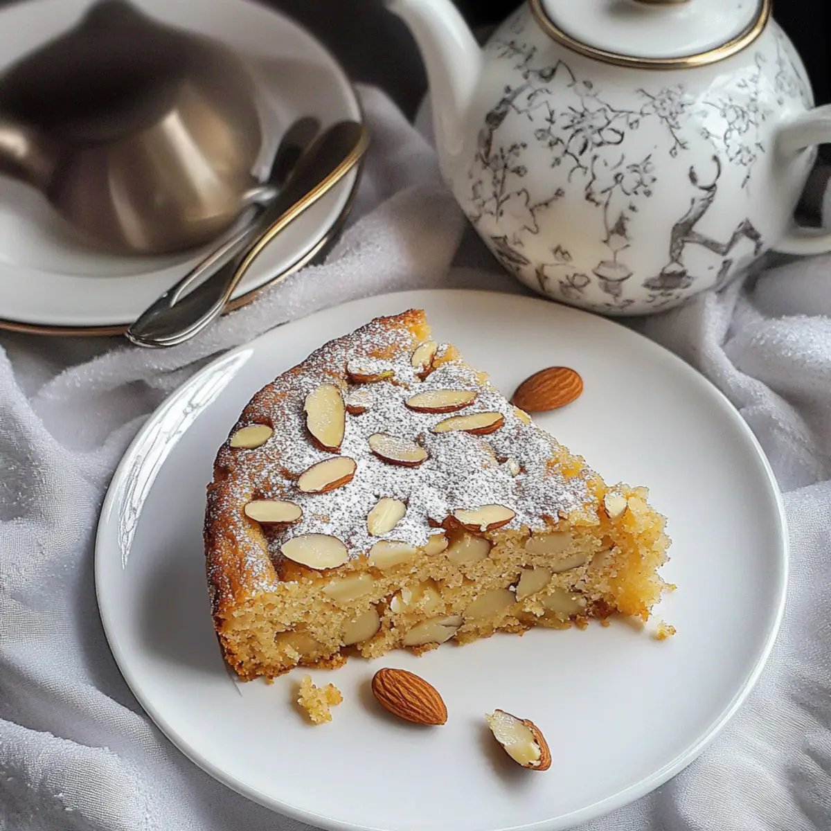 Almond Cardamom Cake