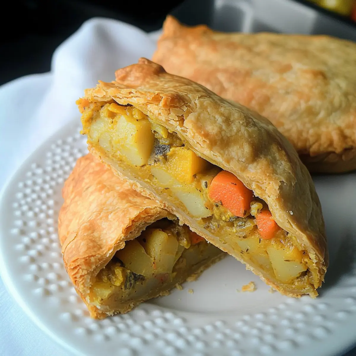 Loaded Spicy Veggie Pie