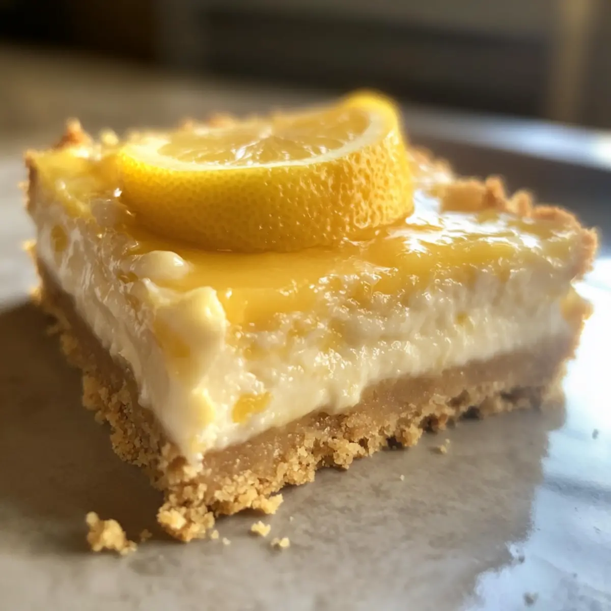 Vegan Lemon Cheesecake