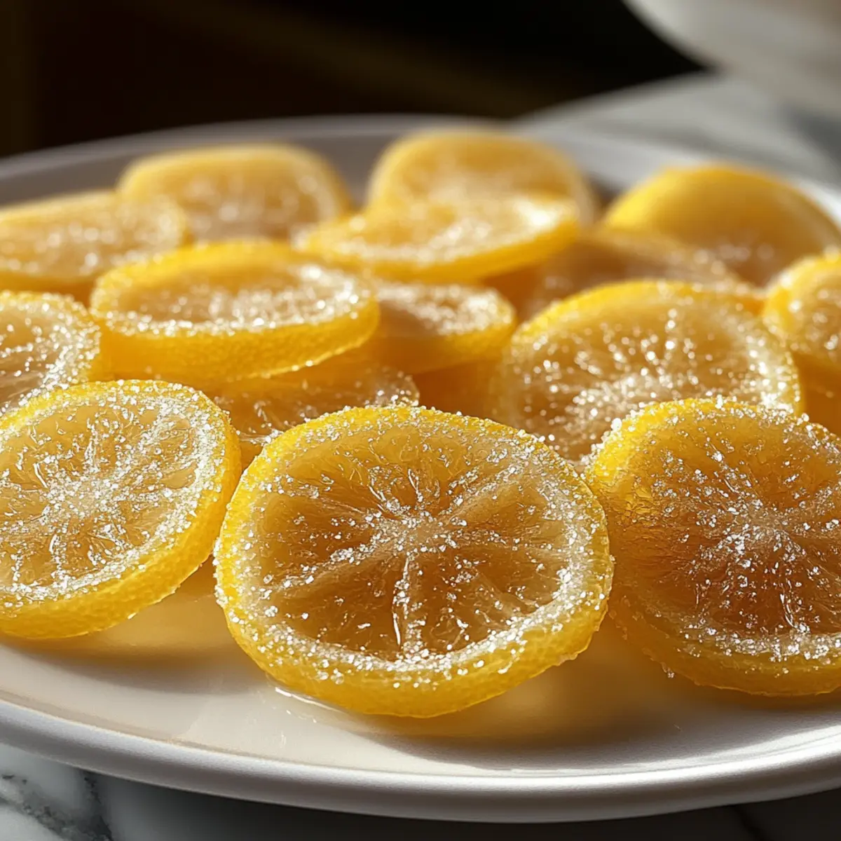 Candied Lemon Slices