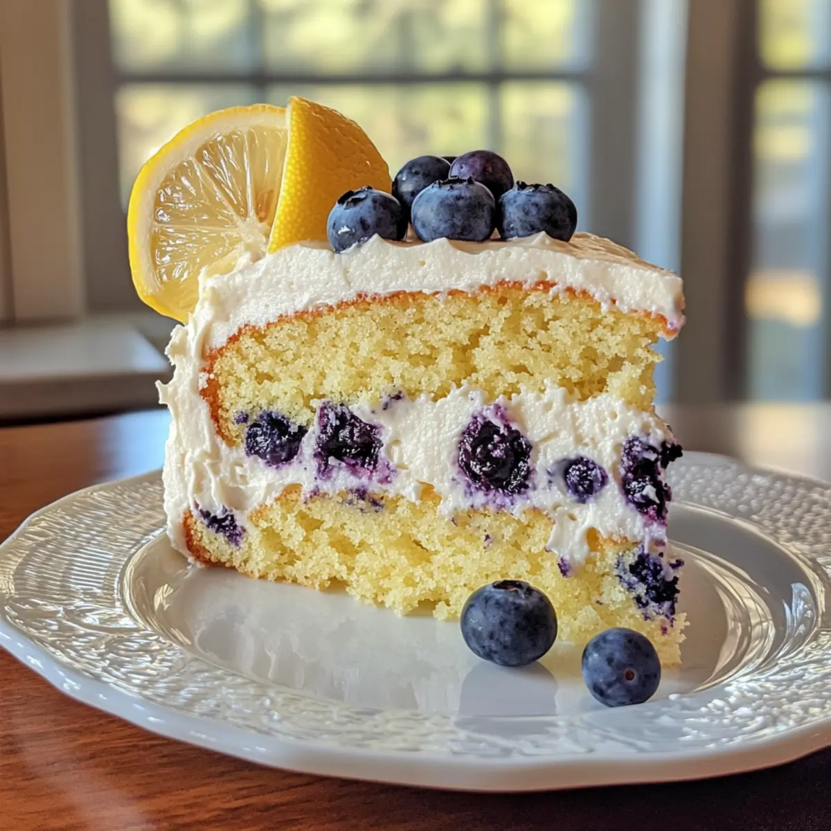 Lemon Blueberry Cake