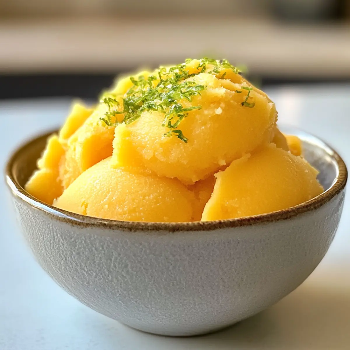 Mango Sorbet