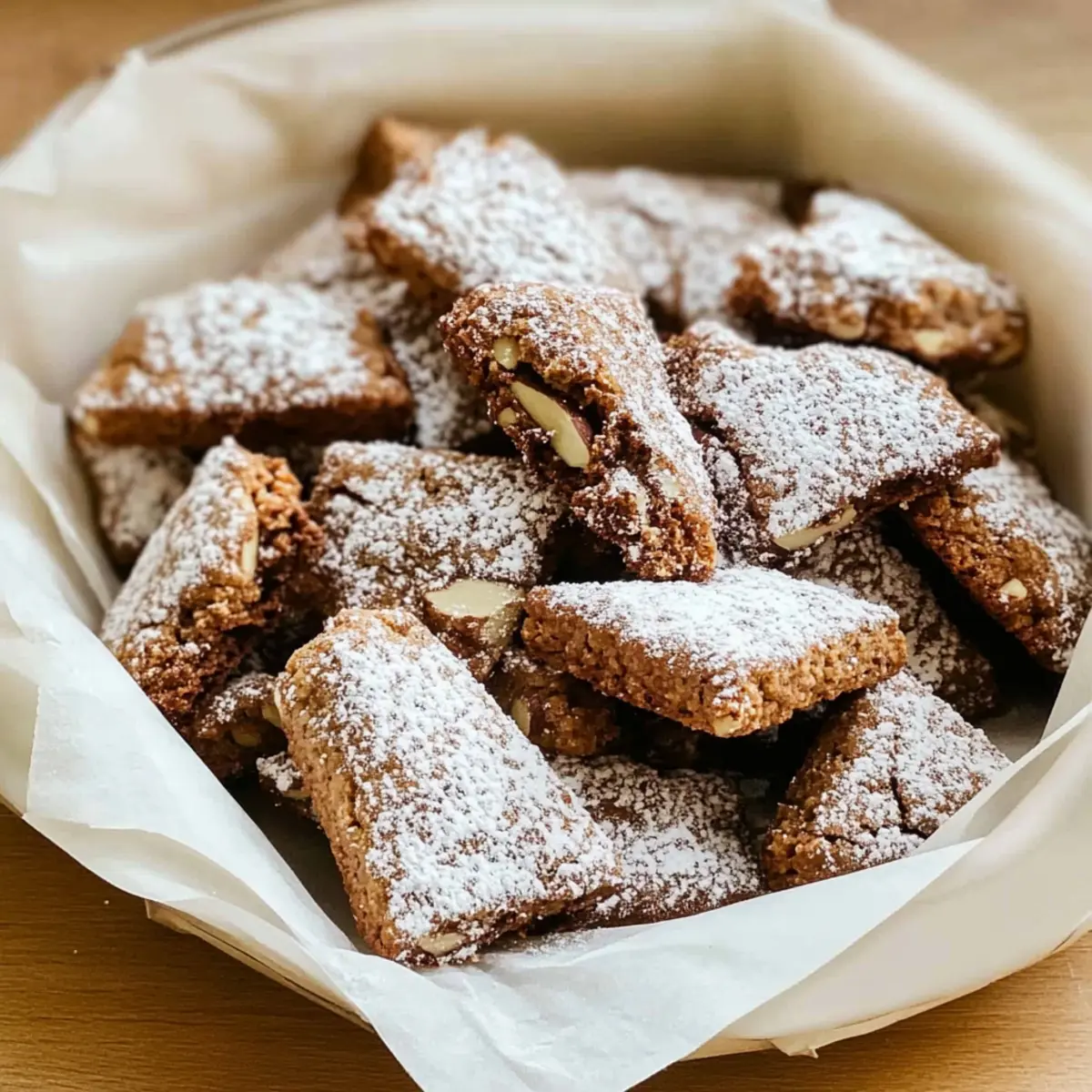 Italian crunchy almond cookies