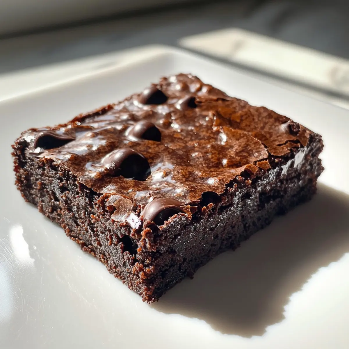 Chocolate Protein Brownies