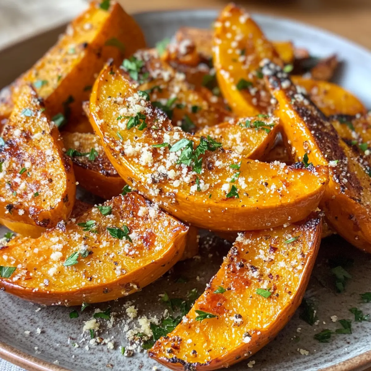 Roasted Winter Squash Wedges