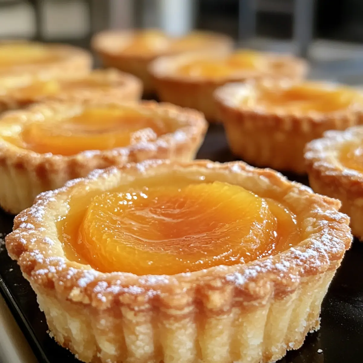 Mini Apricot Tarts