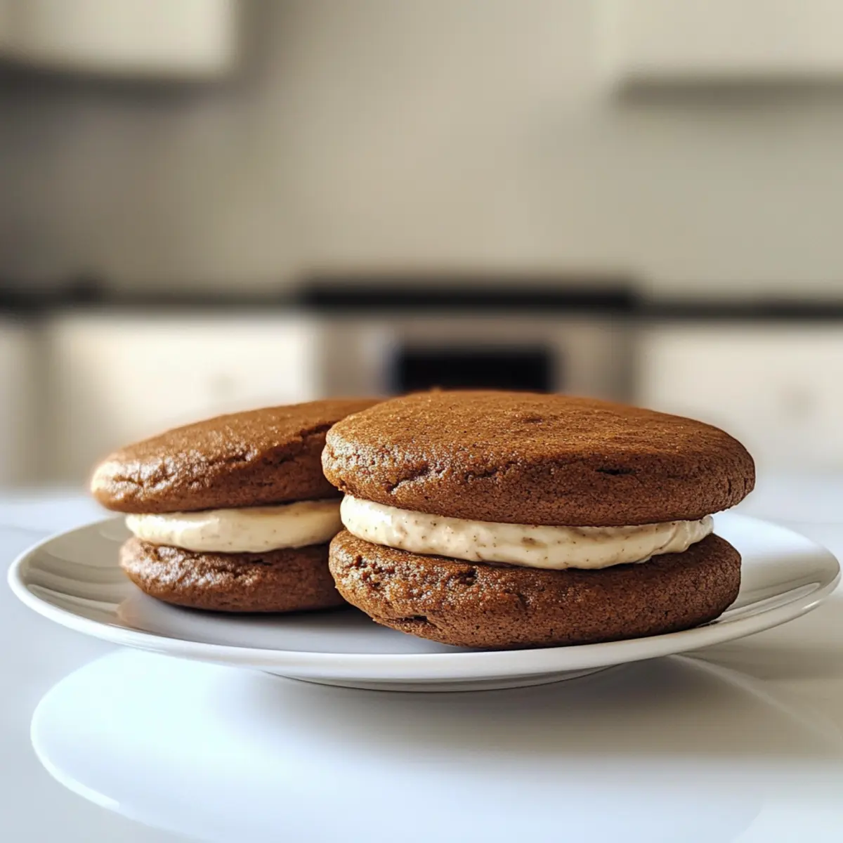 Gingerbread Whoopie Pies