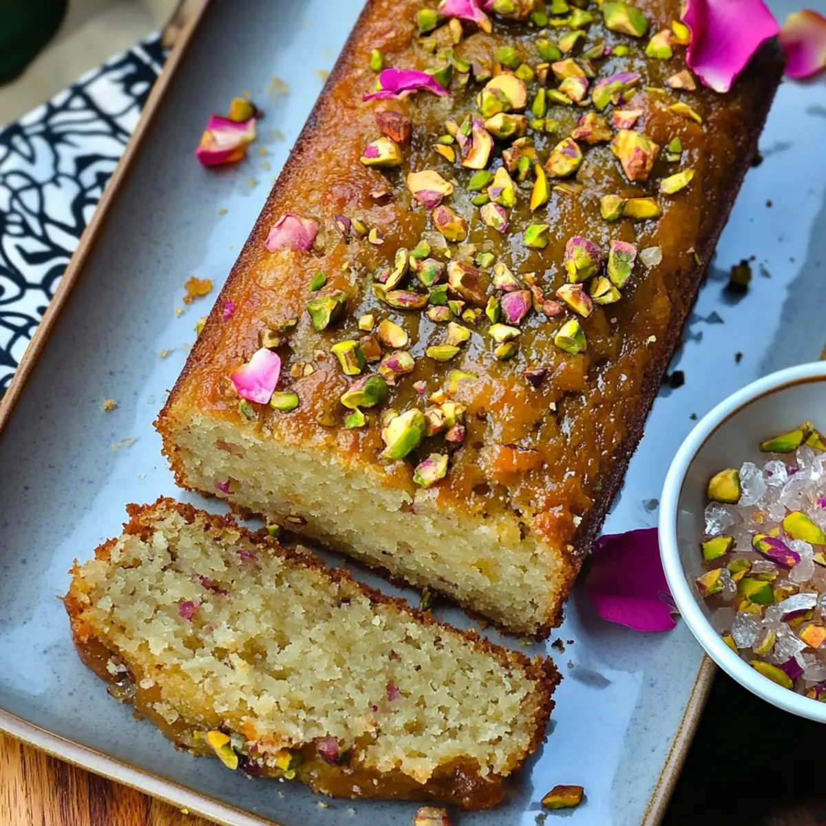 Gulab Jamun Nut Bread