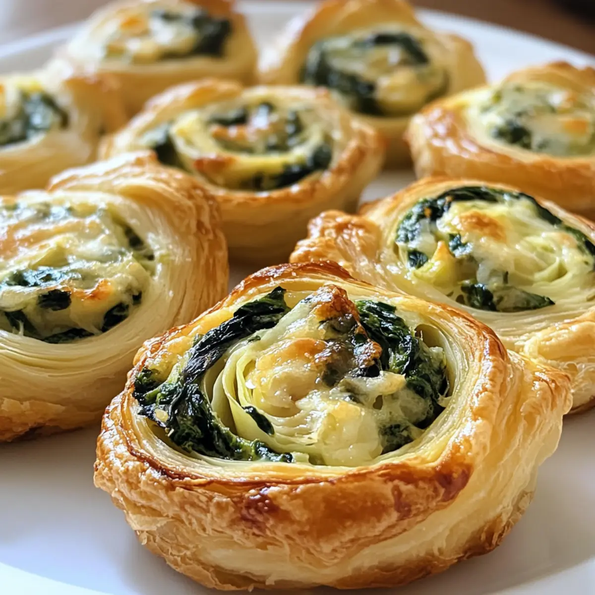 Spinach Artichoke Swirls