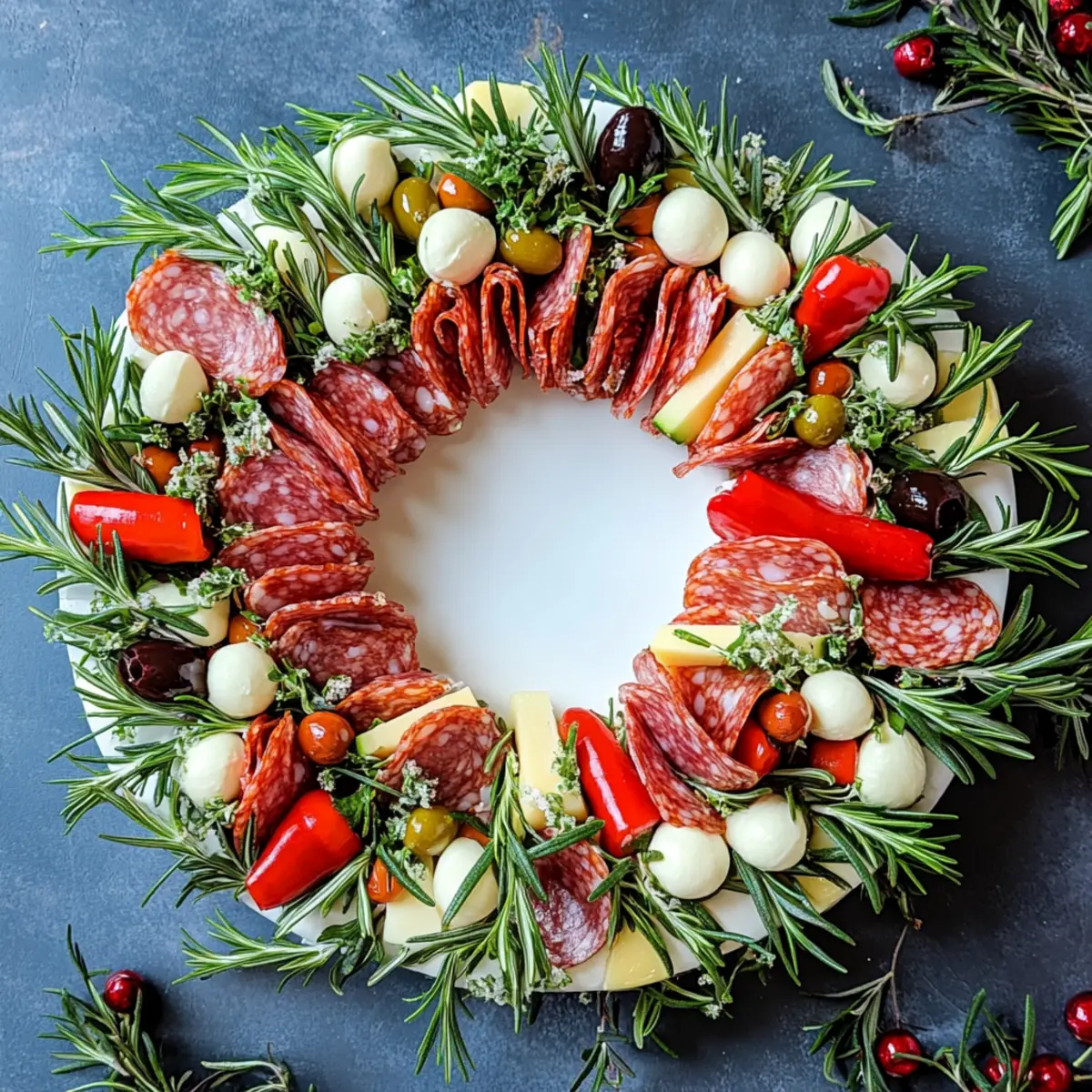 Charcuterie Wreath