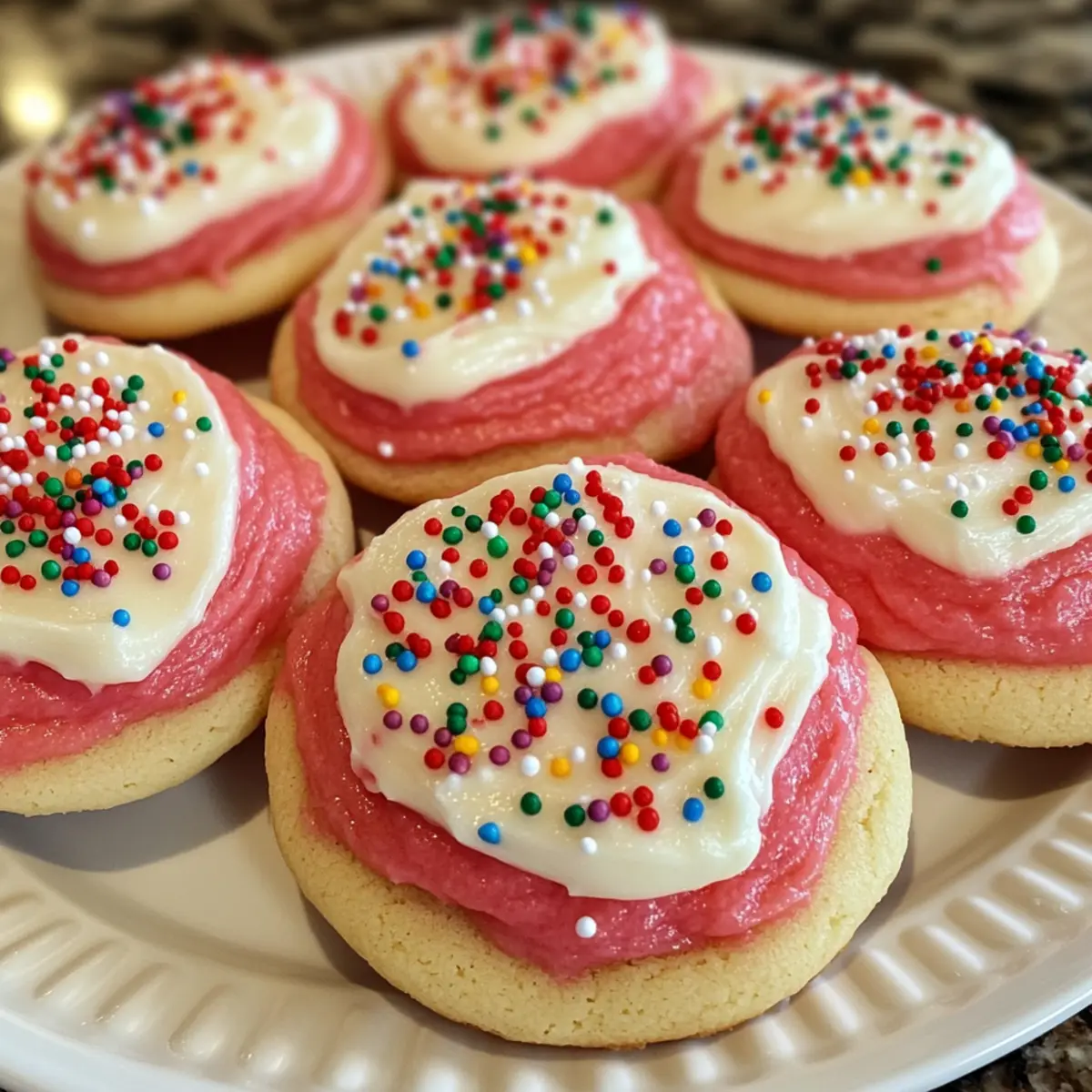 Christmas Pink Velvet Cookies