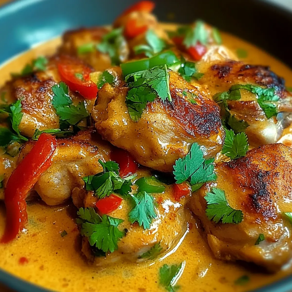 Spicy Brazilian Coconut Chicken