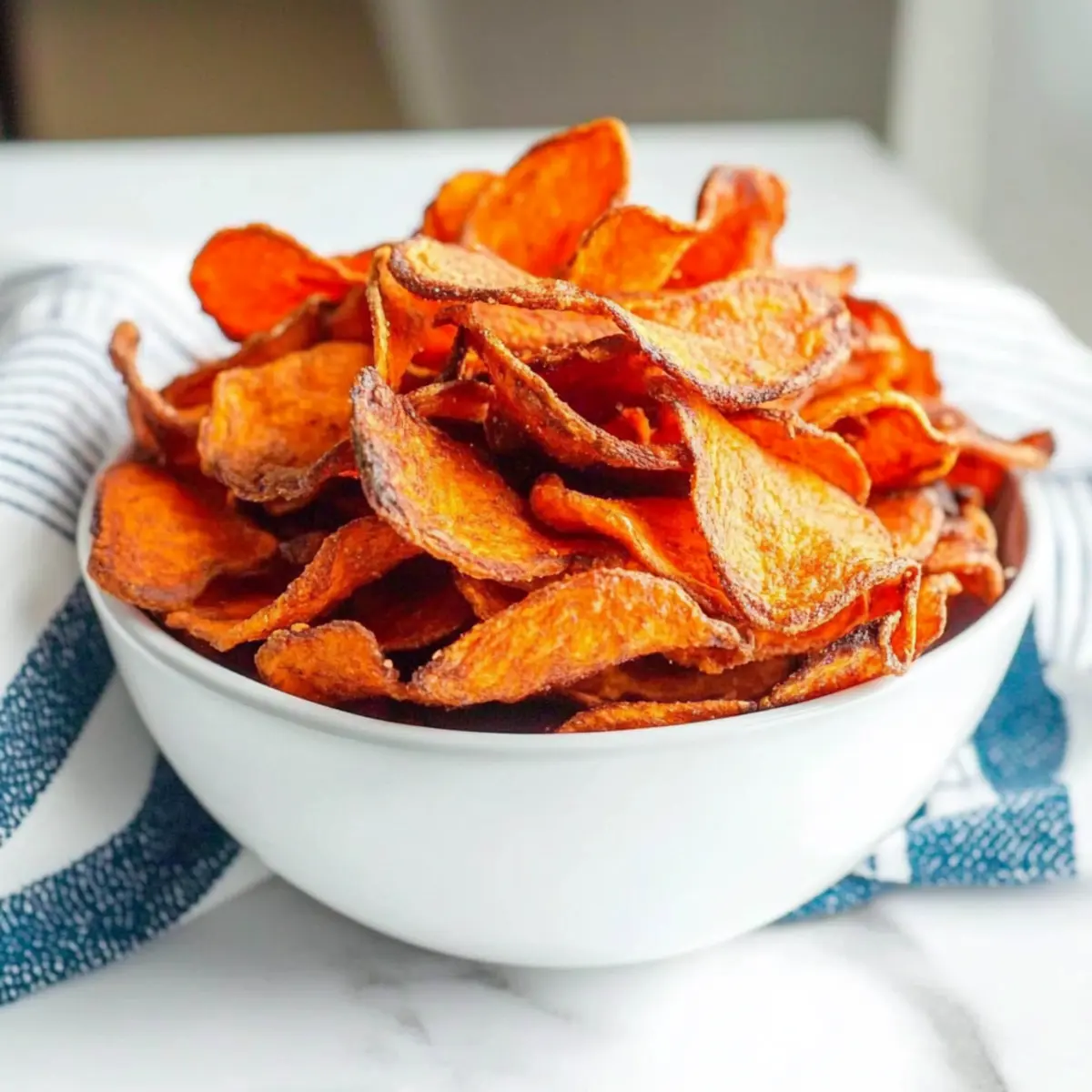 Baked Carrot Chips
