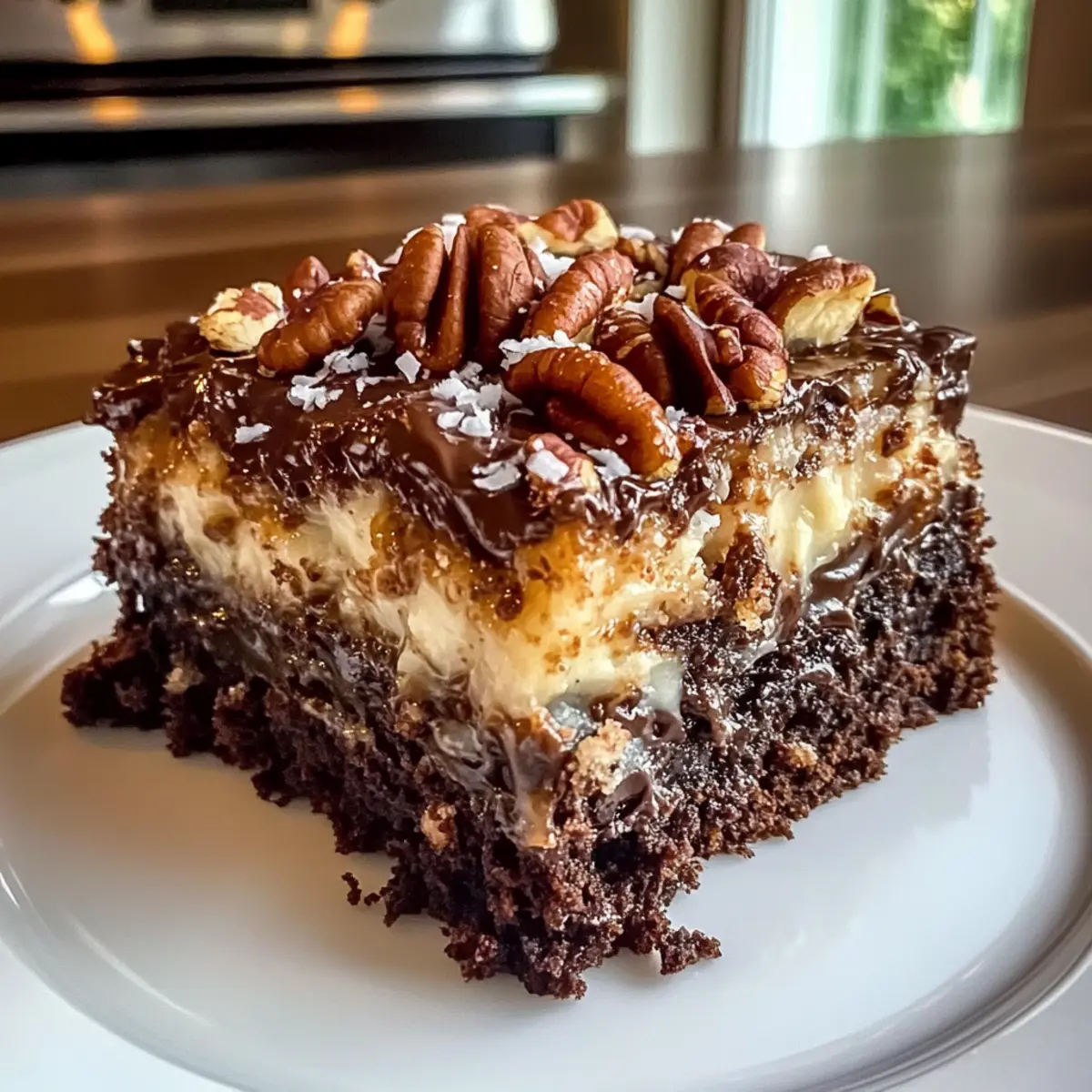 German Chocolate Dump Cake