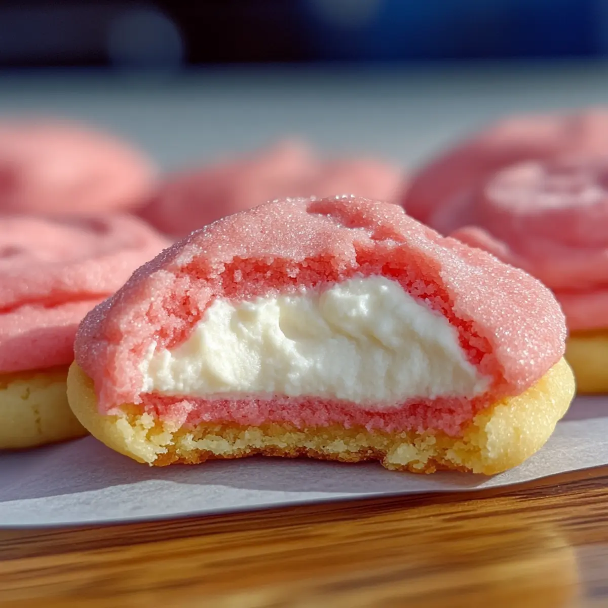 Strawberry Cheesecake Cookies