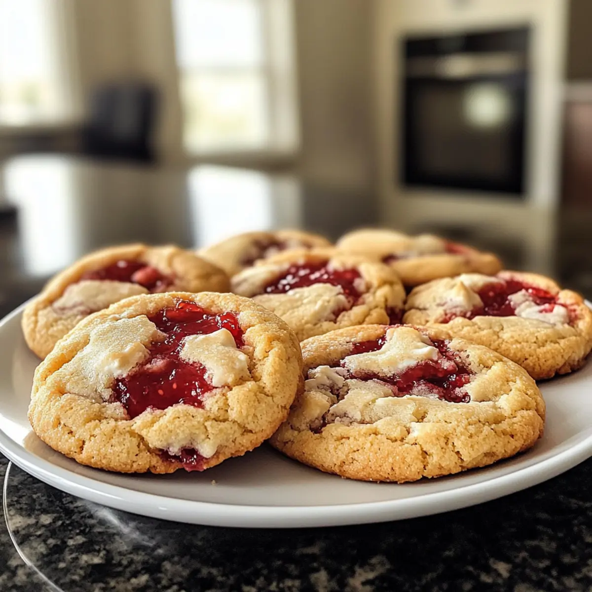 Strawberry Cheesecake Cookies