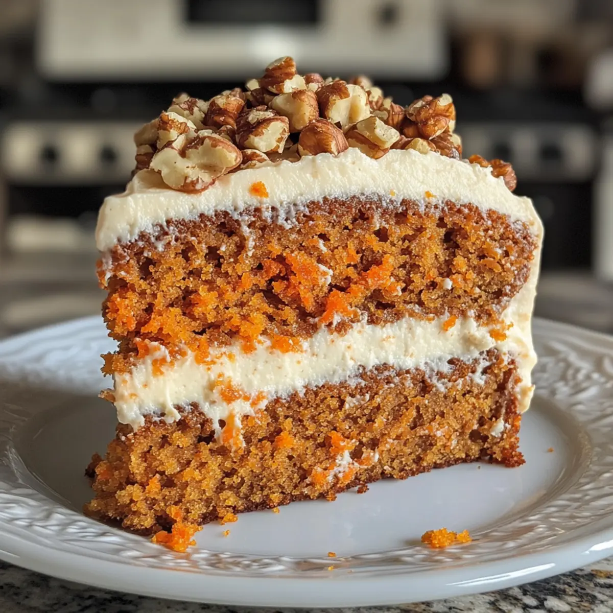 EGGLESS CARROT CAKE