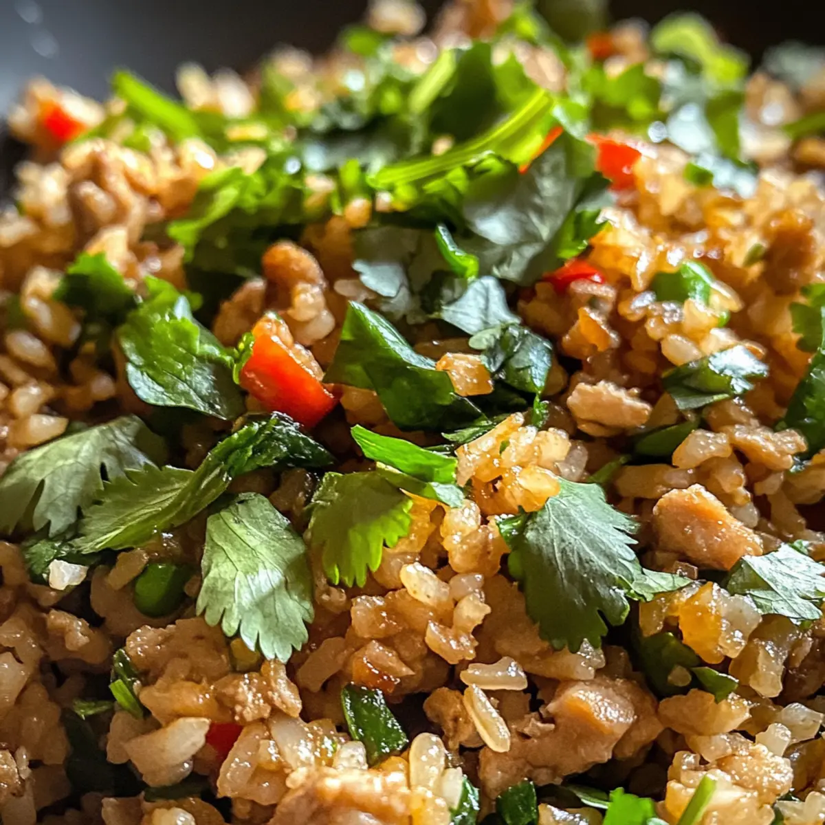 Lemongrass Chicken Fried Rice