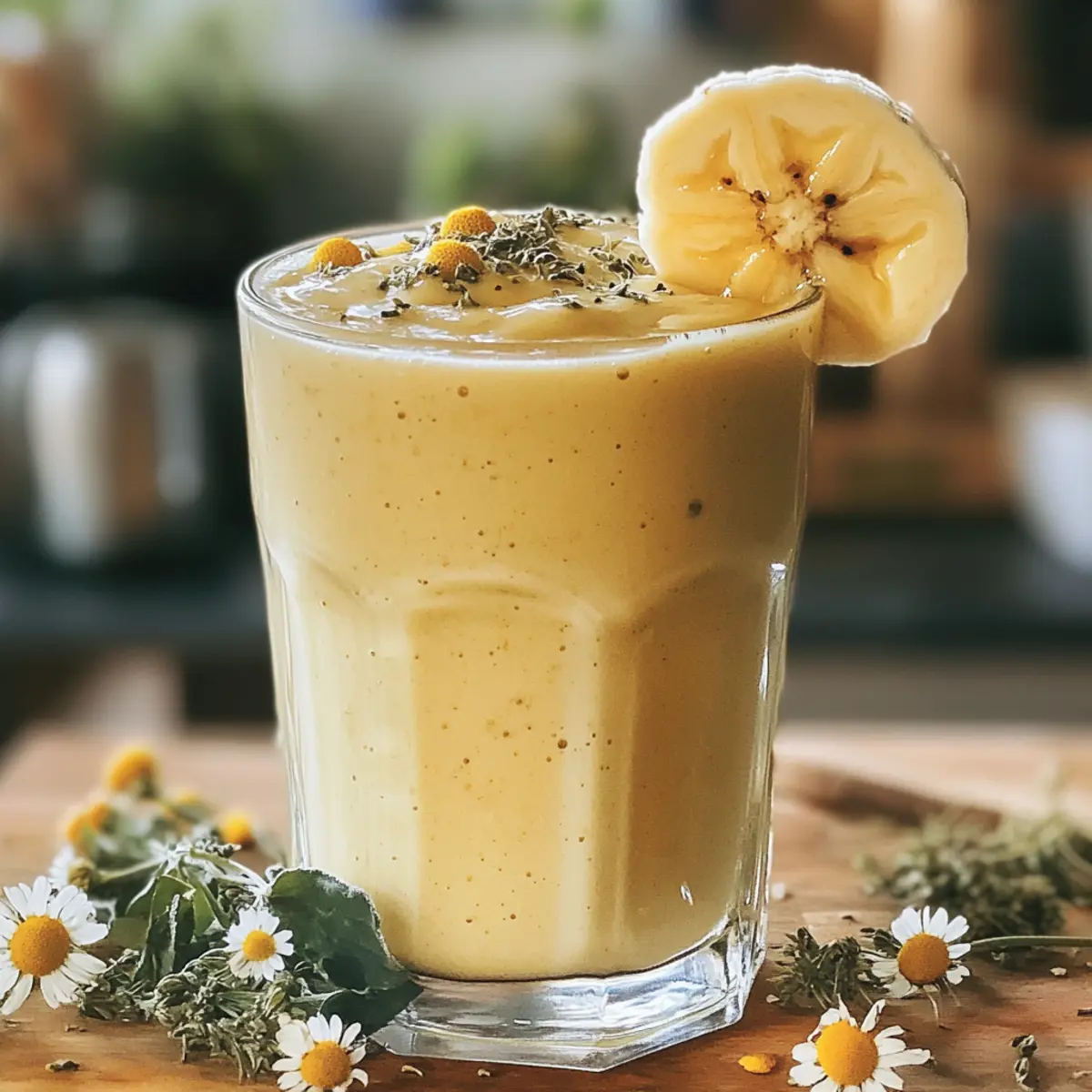 Banana Chamomile Smoothie