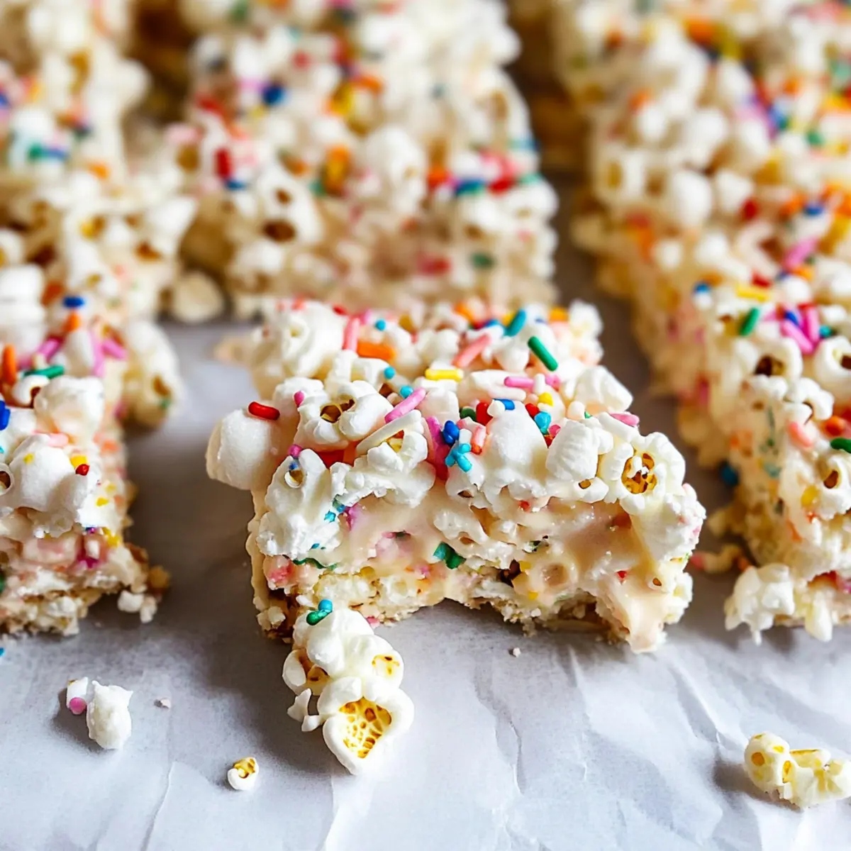 Funfetti Marshmallow Popcorn
