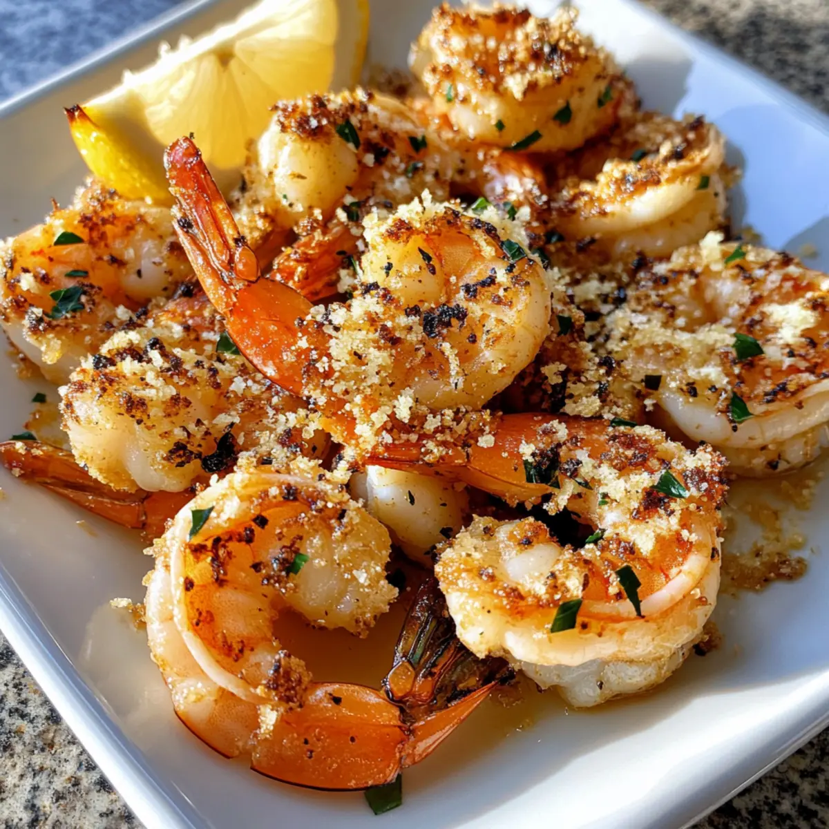 Garlic Parmesan Roasted Shrimp