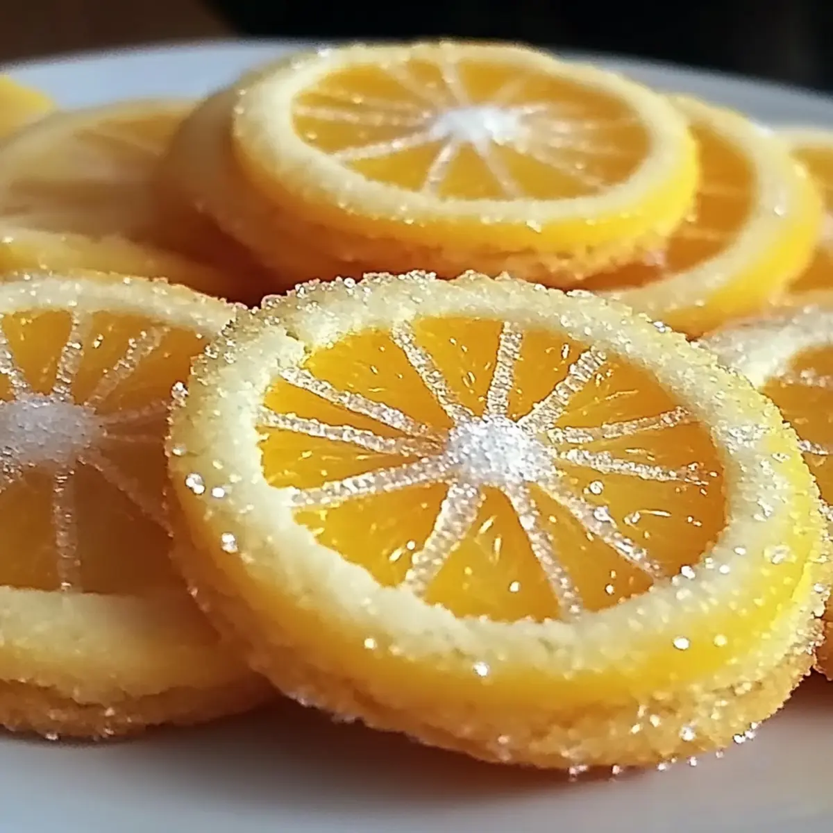 Citrus Shortbread Cookies