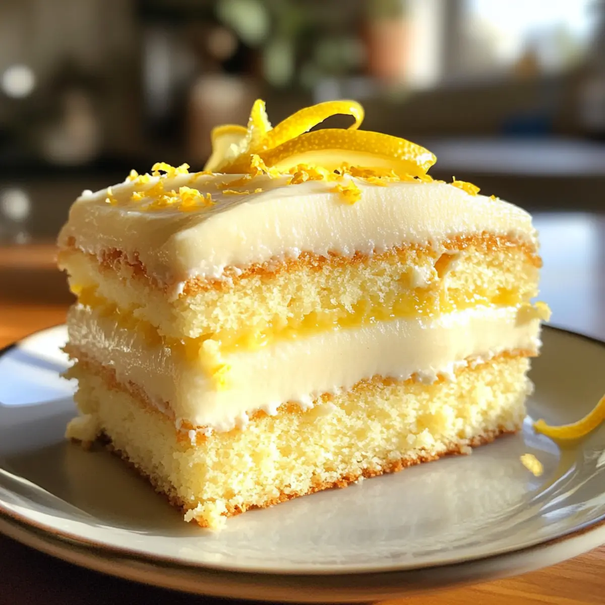 Lemon Custard Cake