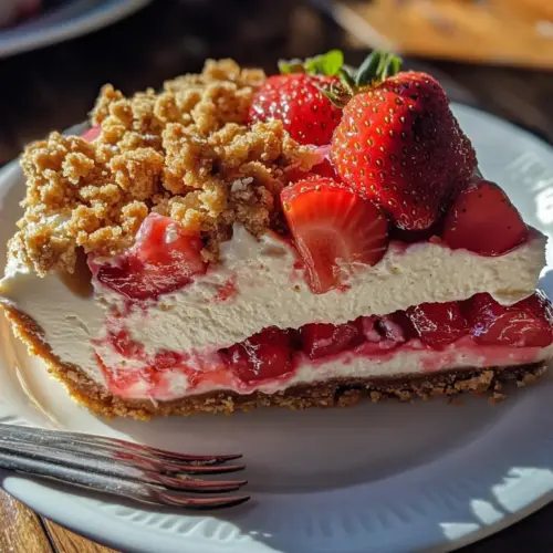 Strawberry Shortcake Cheesecake