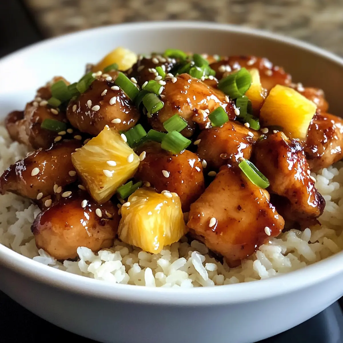 SWEET HAWAIIAN CROCK POT CHICKEN
