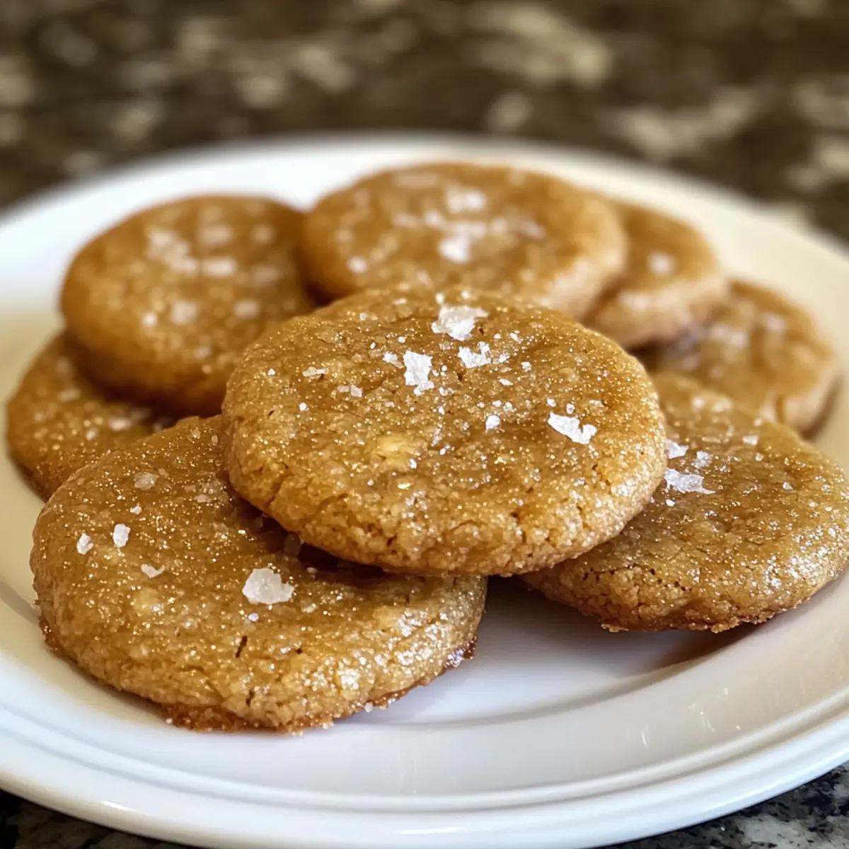 Salted Honey Cookies