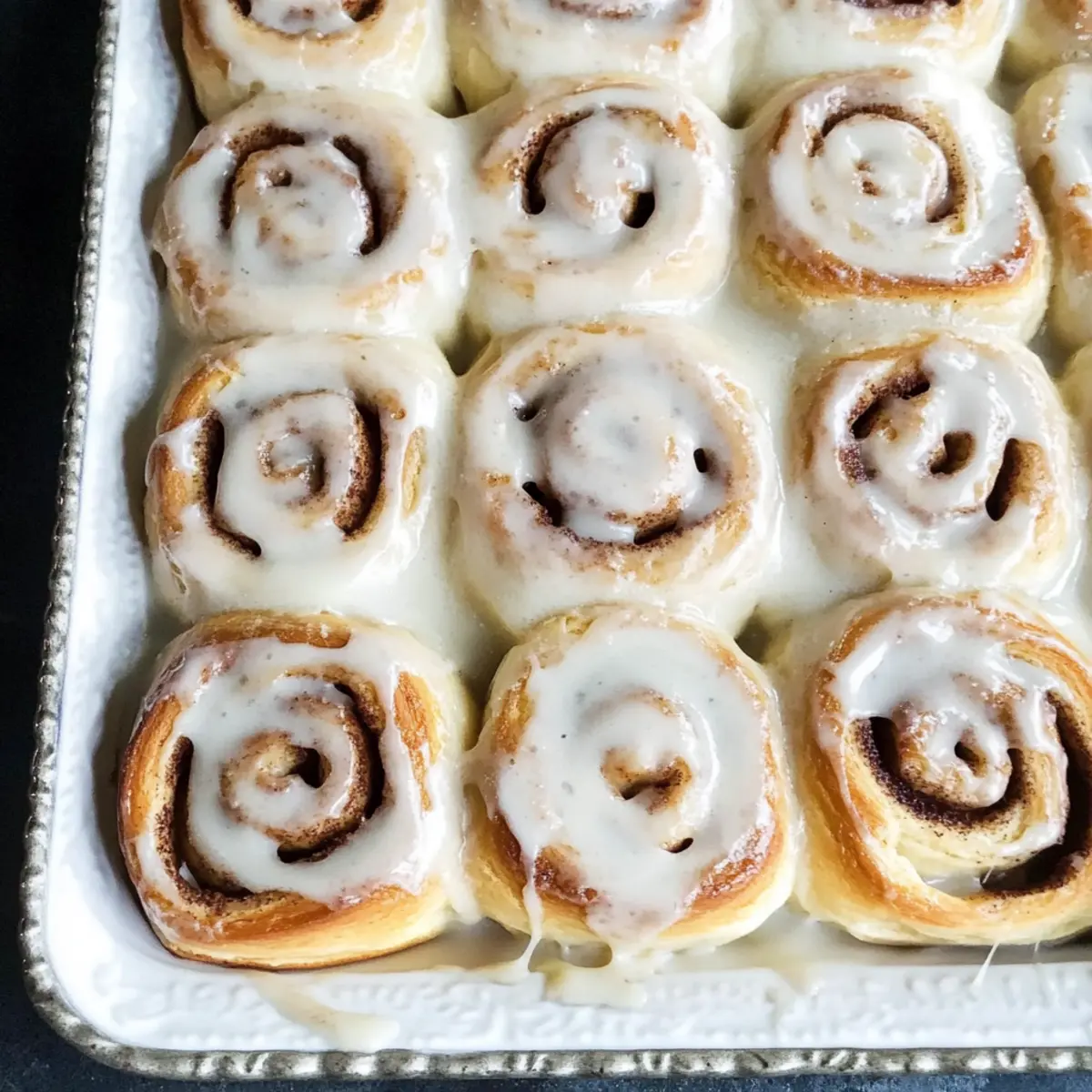 Cinnamon Rolls with Cream Cheese Glaze