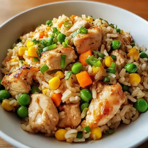 Crockpot Chicken Fried Rice