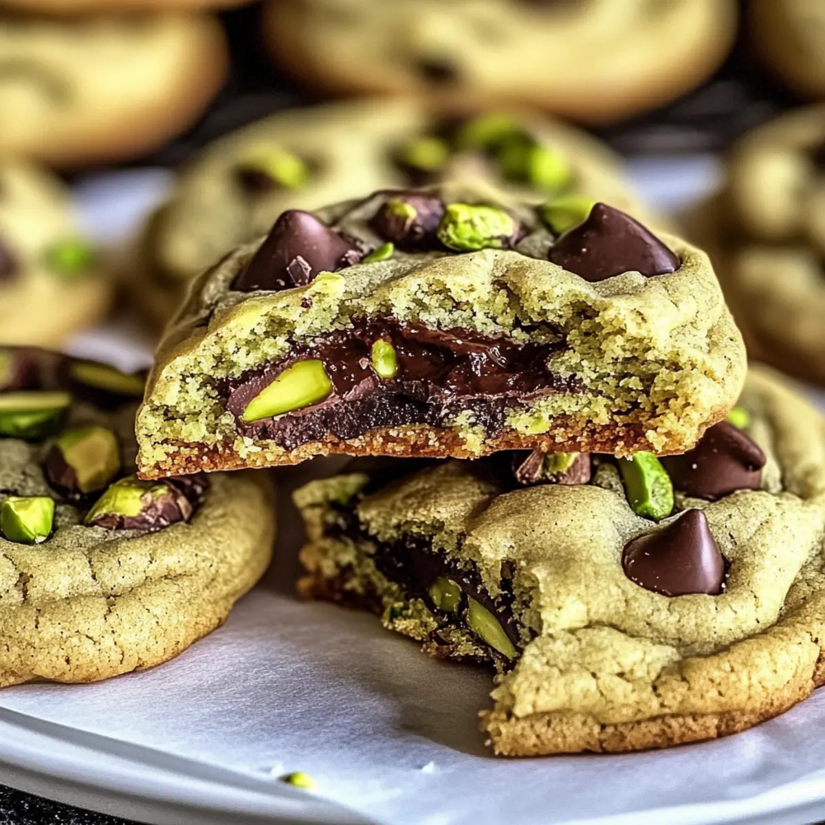 Pistachio Cream Cookies