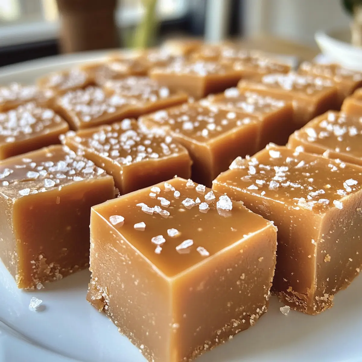 Salted Caramel Fudge