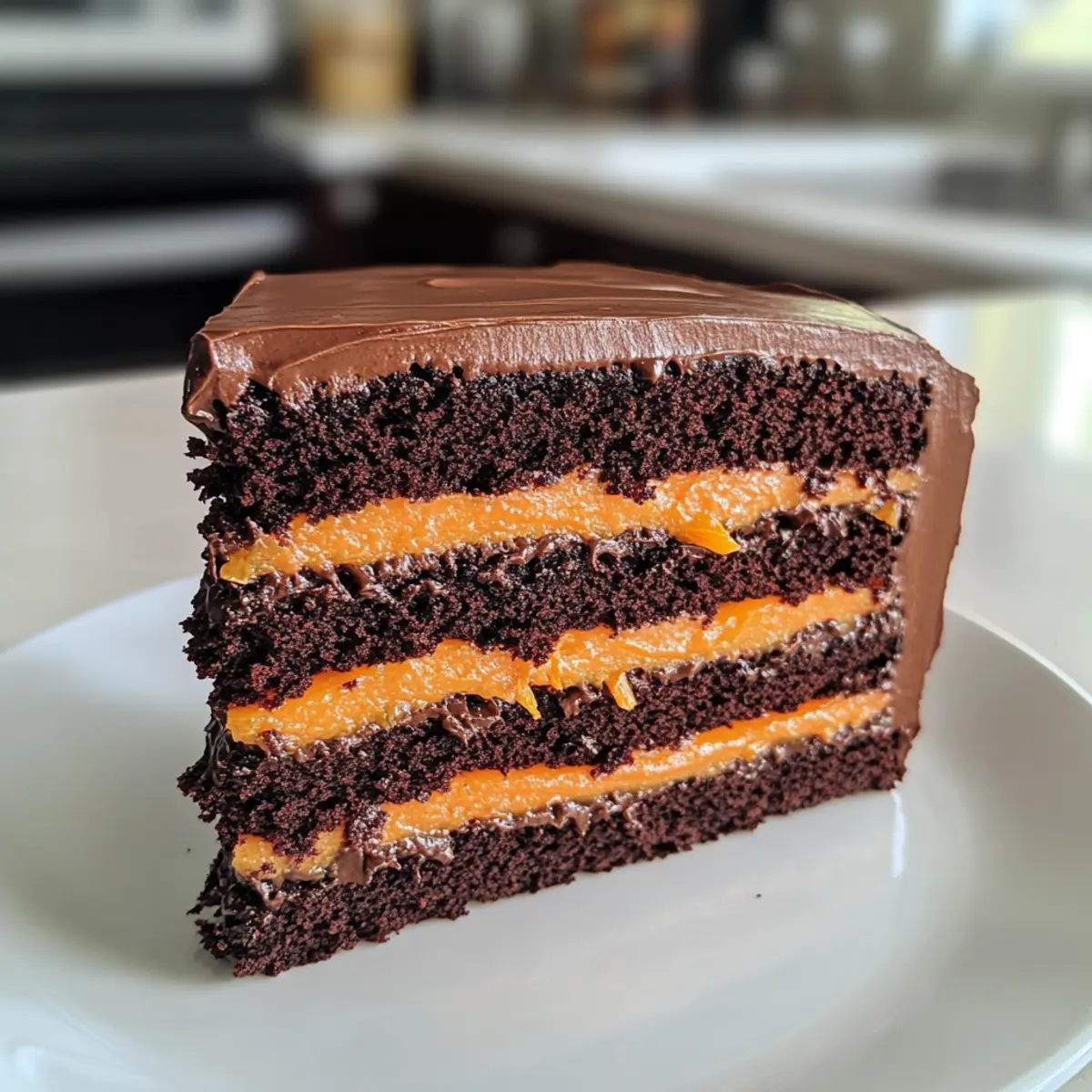 Chocolate Orange Layer Cake