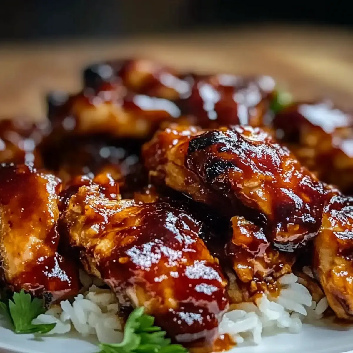 Sweet Baby Ray’s Crockpot Chicken
